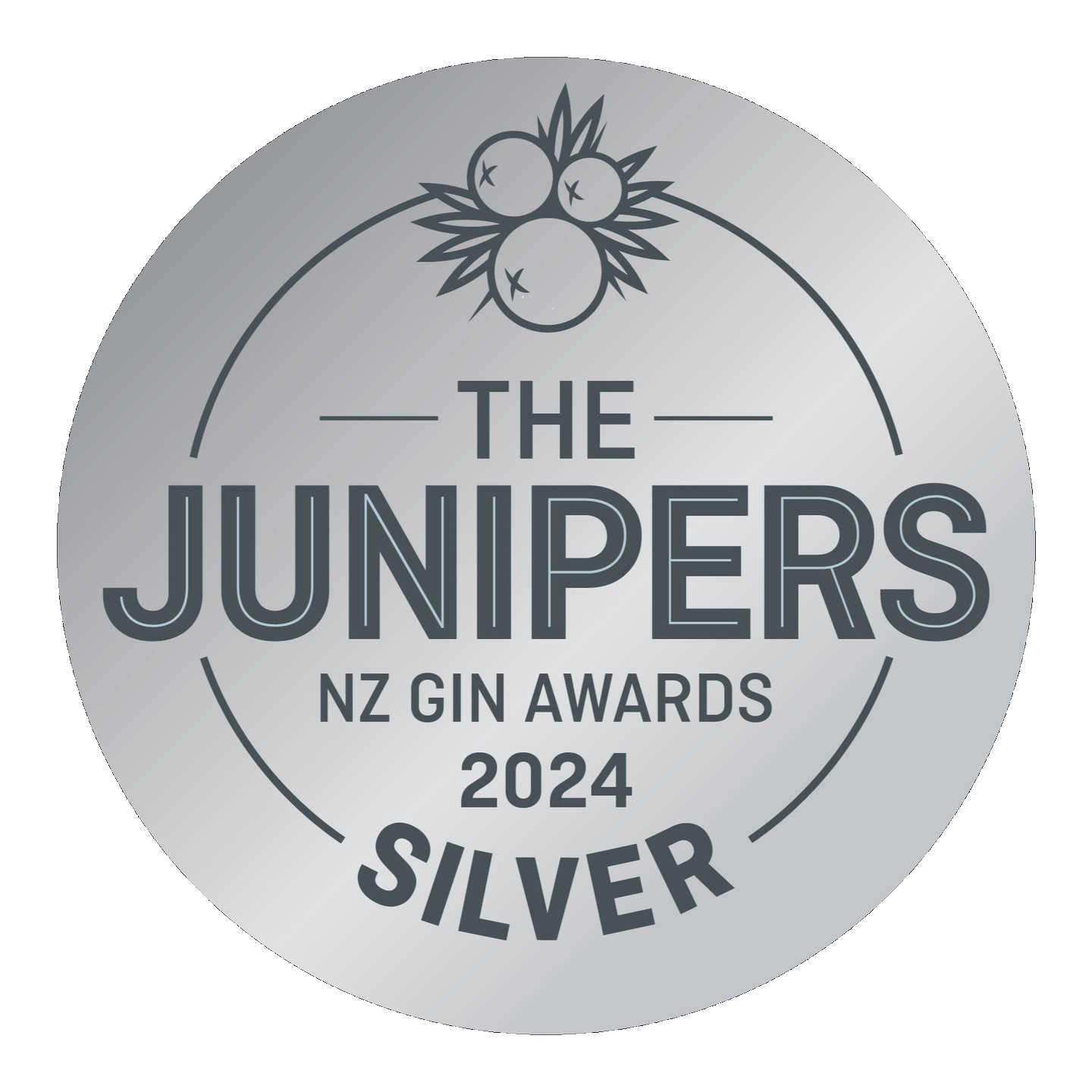 2024 NZ Gin Awards Silver Medal