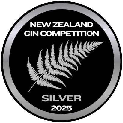 Silver Medal, 2025 New Zealand Gin Competition